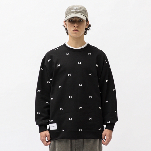 W)taps - Wtaps クロスボーンスウェット 黒の通販 by はるこ's shop