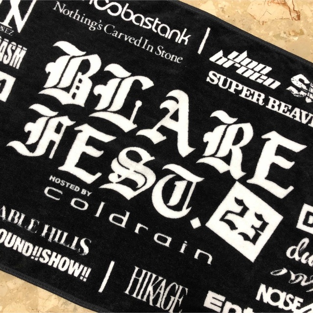 BLARE FEST．2023 ブレアフェス タオルの通販 by WAG｜ラクマ