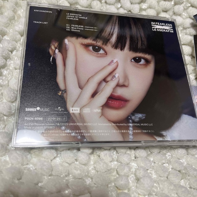 LE SSERAFIM - LE SSERAFIM FEARLESS ソロver チェウォン トレカ付CDの