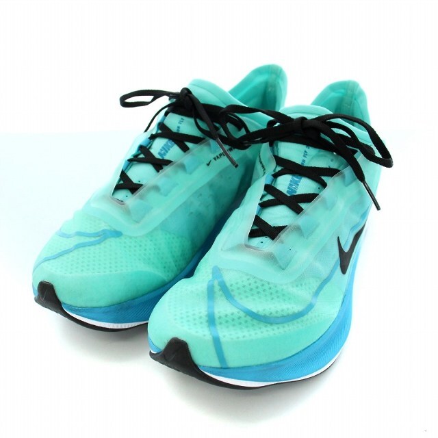 NIKE - ナイキ ズーム フライ 3スニーカー シューズ US7.5 24.5cm 緑の