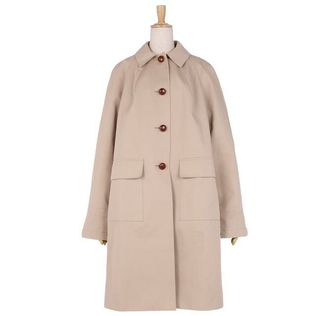 MIU MIU - ミュウミュウ miumiu コート ゴム引き ステンカラーコート