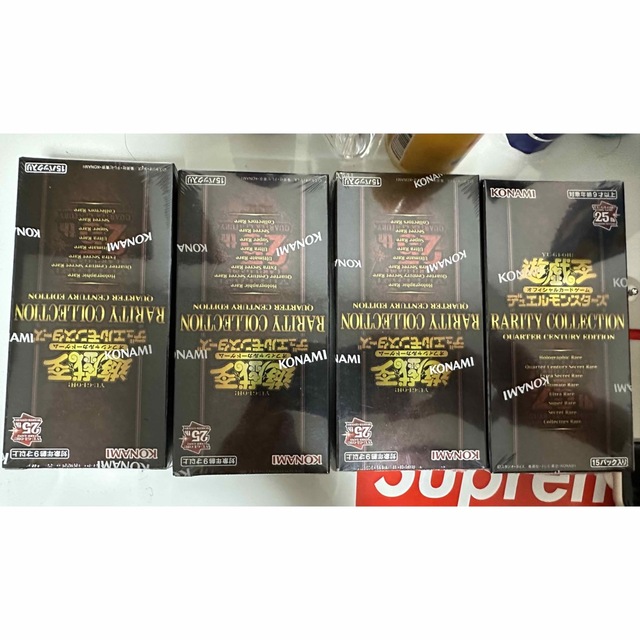 遊戯王25thレアコレ 4BOX シュリンク付き