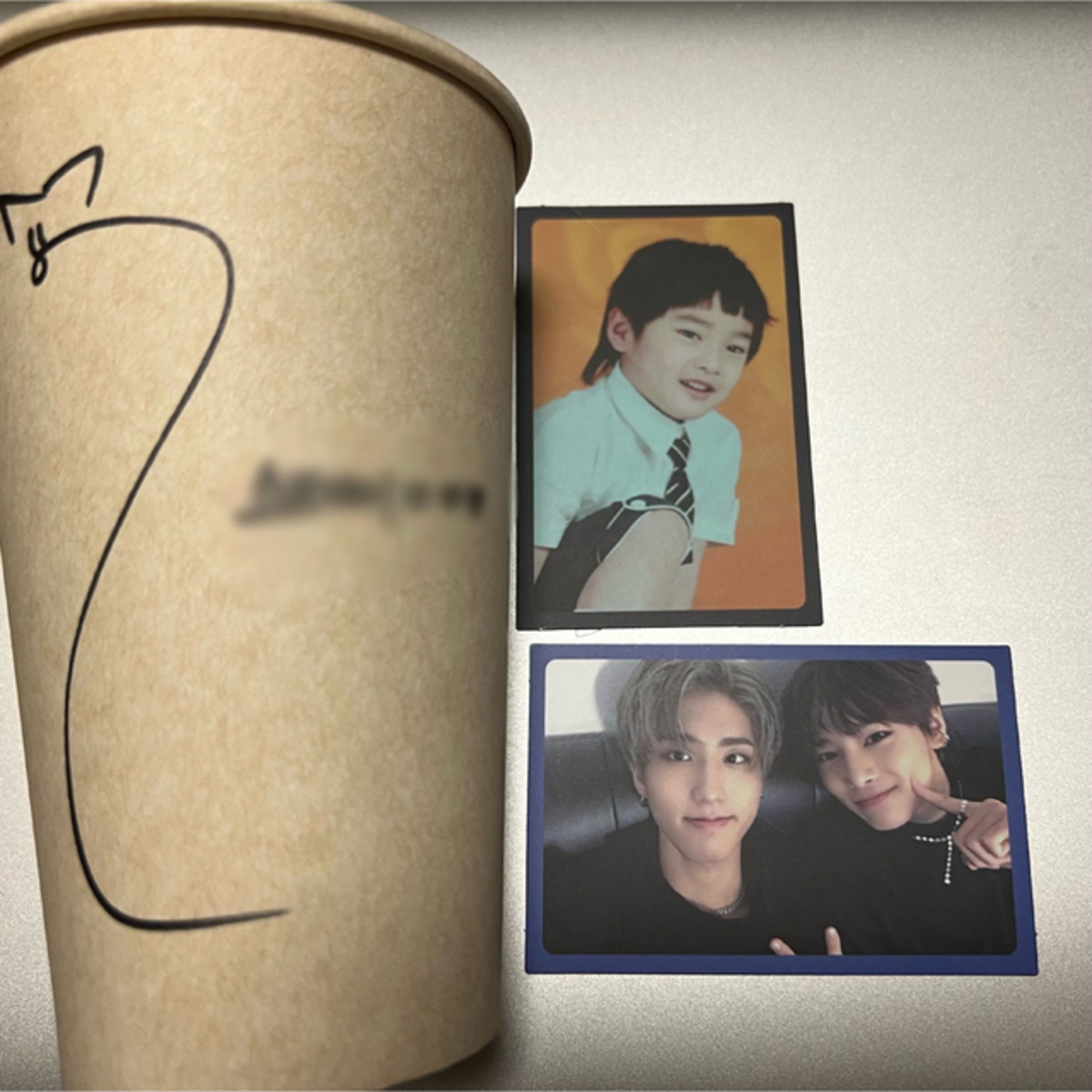 Stray Kids - StrayKids アイエン 直筆サイン トレカ セットの通販 by