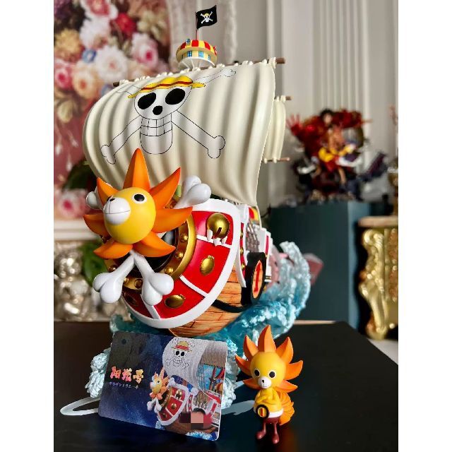 ワンピース サウザンドサニー号 フィギュア ガレージキット 塗装済み