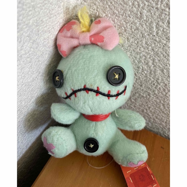 STITCH - タグつき ディズニー スティッチ スクランプ マスコット