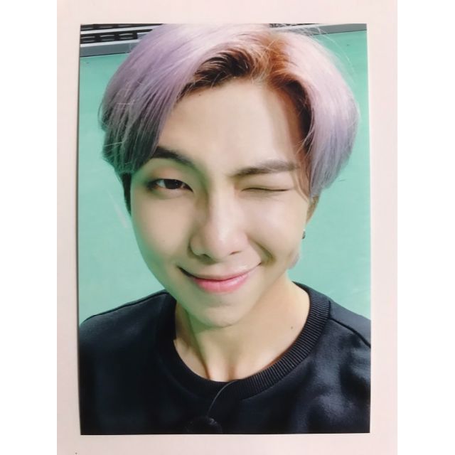 BTSB4489：ナムジュン(RM)】／BTS（バンタン）写真L版の通販 by 空