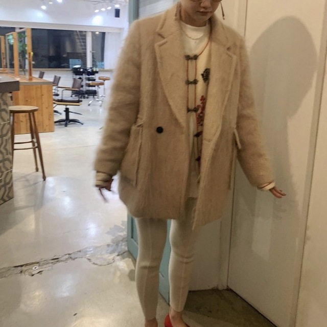 HYKE - 本日消去 hyke モヘアコートの通販 by ♡｜ハイクならラクマ