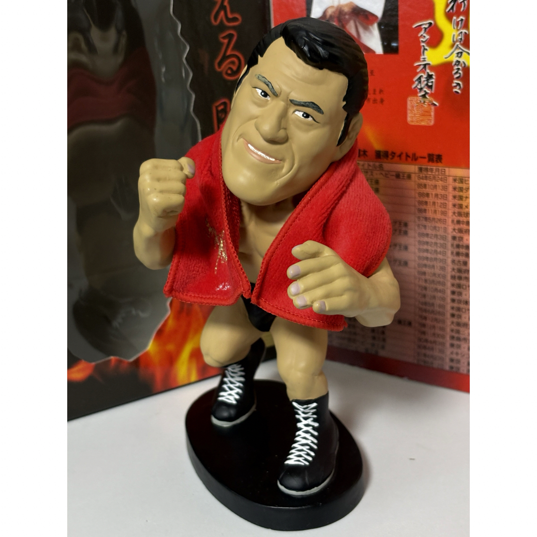 新日本プロレス アントニオ猪木&藤波辰巳フィギュア5体セット・限定