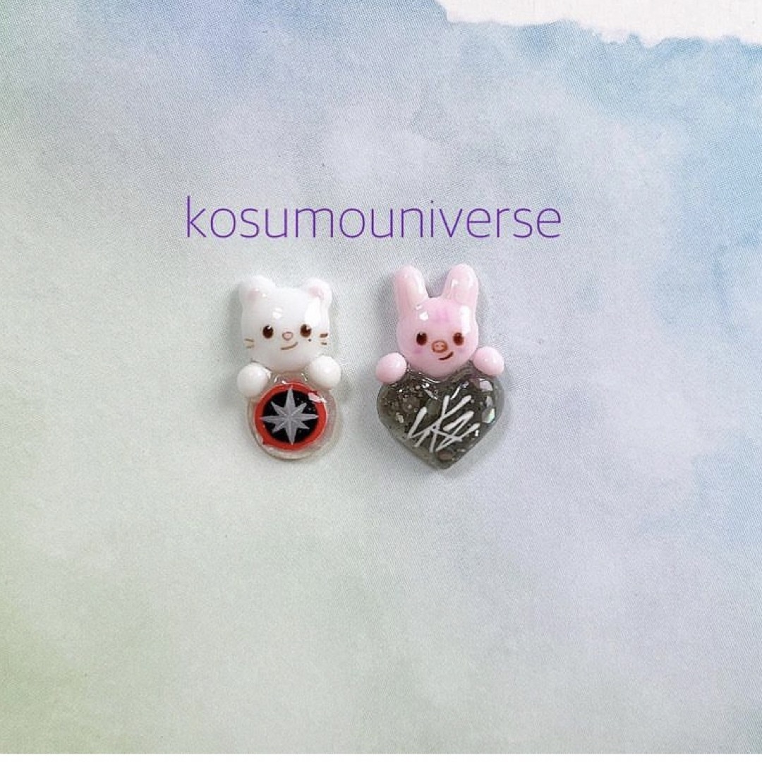 straykids skzoo チャンビン トェッキ トエッキ ネイルパーツの通販 by