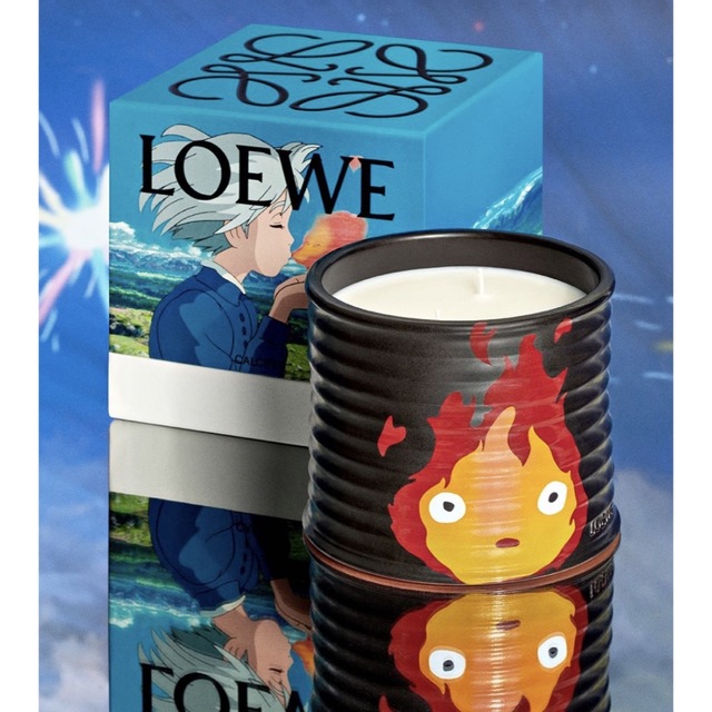 LOEWE - ロエベ ×ハウル カルシファー キャンドル ミディアム ろうそく