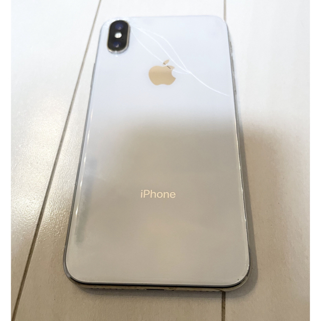 iPhone - 【ジャンク品】iPhone X 264GB シルバー SIMフリーの通販 by