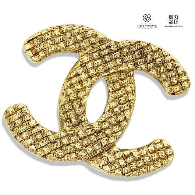 CHANEL シャネル Bicolor CC Brooch ブローチ メタル シャネル