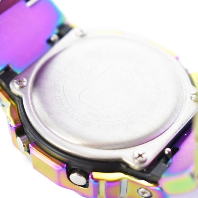 CASIO - CASIO G-SHOCK 腕時計 メタル カスタム レインボー DW-5600の
