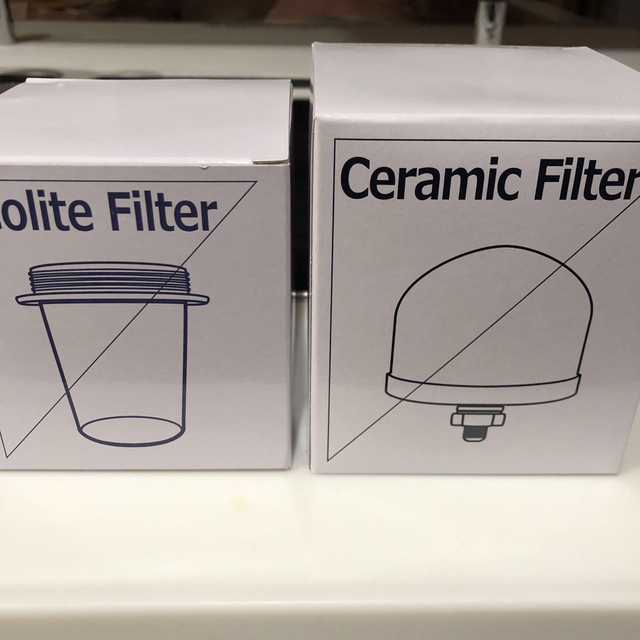 ポタポタクラブエコウォーター ゼオライト・セラミックフィルター