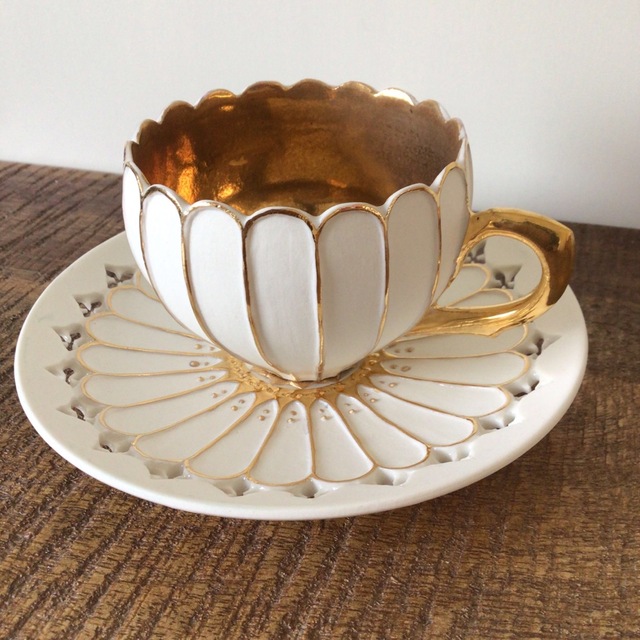 伊藤剛俊 金彩カップアンドソーサーSETの通販 by Link2020's shop｜ラクマ
