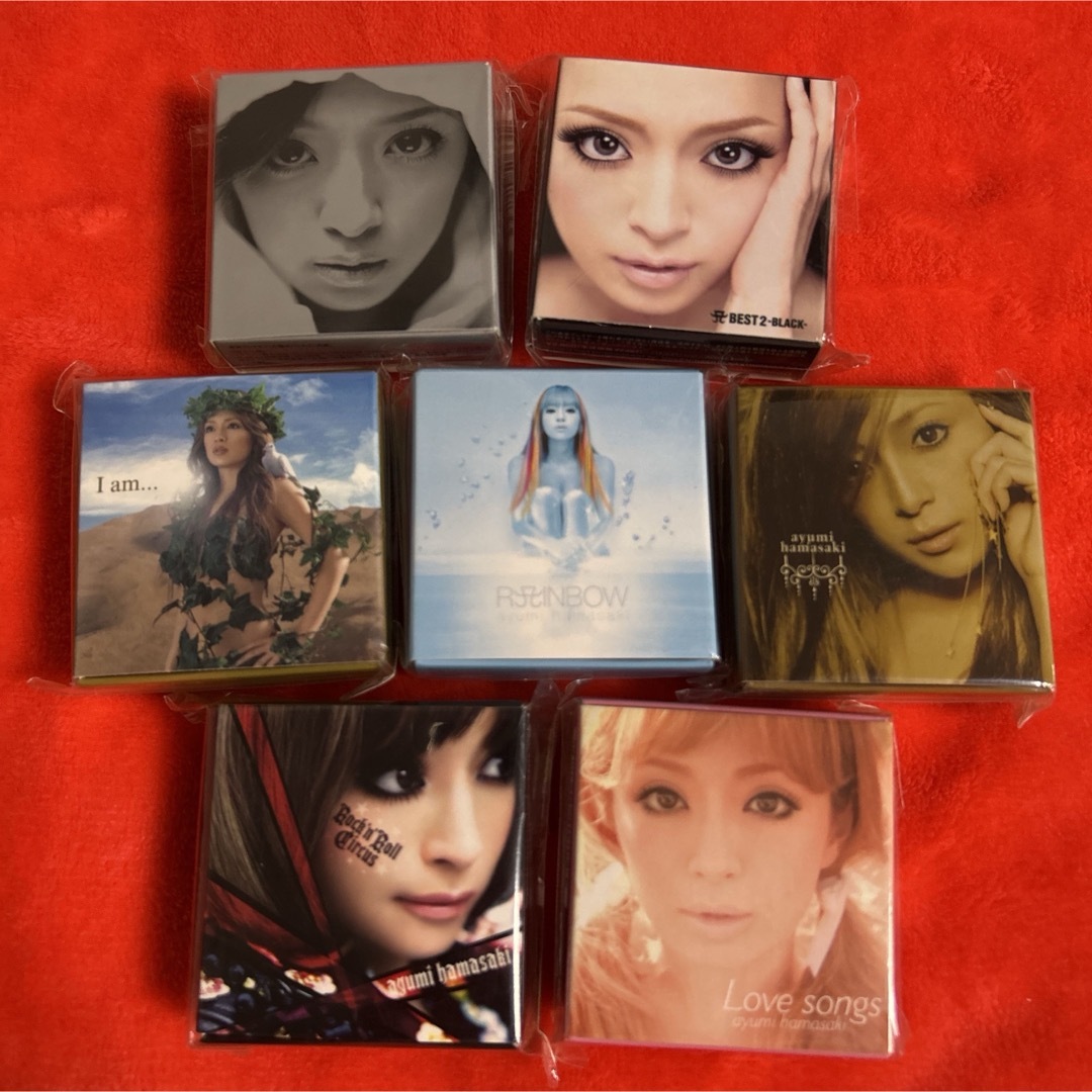 激レア 浜崎あゆみ 缶バッチ音楽プレイヤー プレイボタン 7個 【数量