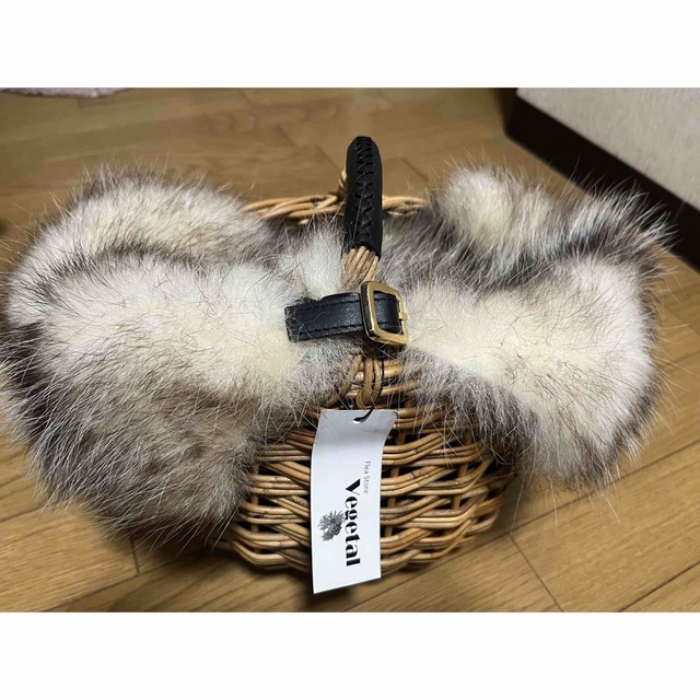 URBAN RESEARCH - 未使用品 ファー付き カゴバッグの通販 by