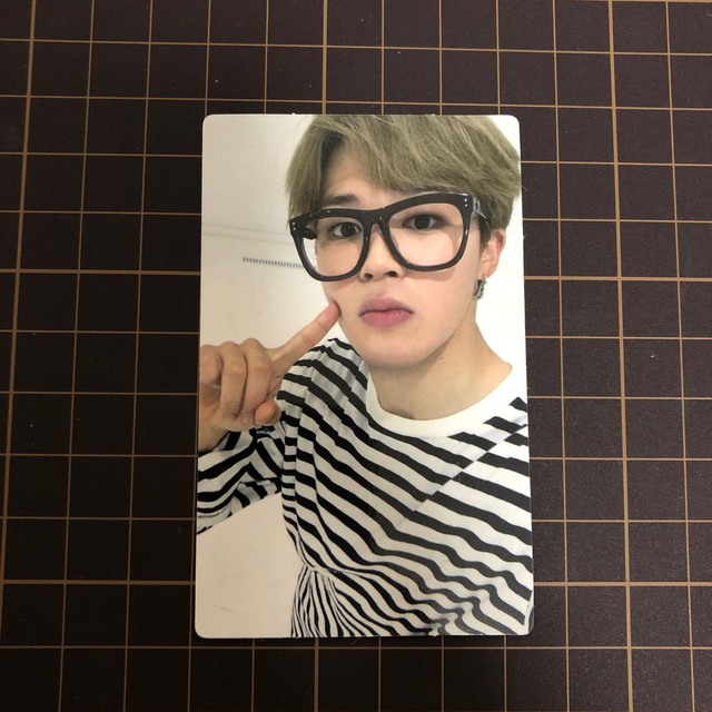 BTS ジミン Memories 2017 トレカ BTS メモリーズ2017 Blu-ray 付属