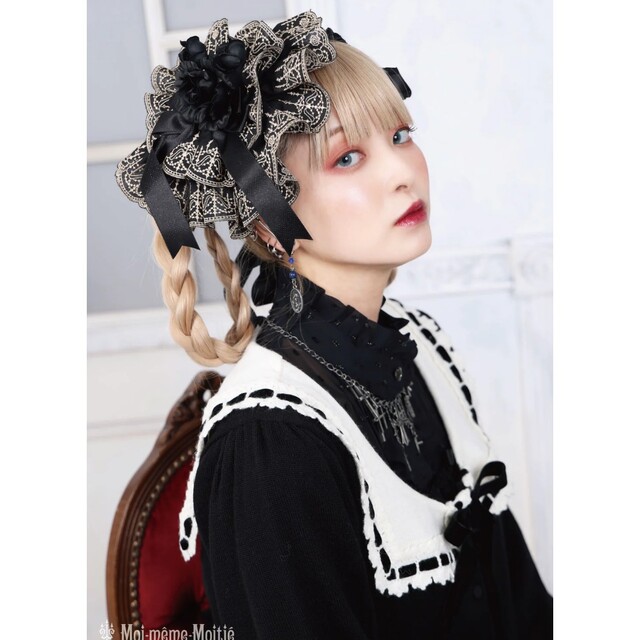 Moi-meme-Moitie - 【el様専用】シャンデリアレース丸型ヘッドドレスの