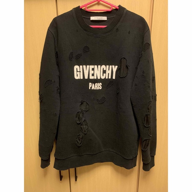 GIVENCHY - 正規 Givenchy ジバンシィ デストロイ ロゴ スウェットの