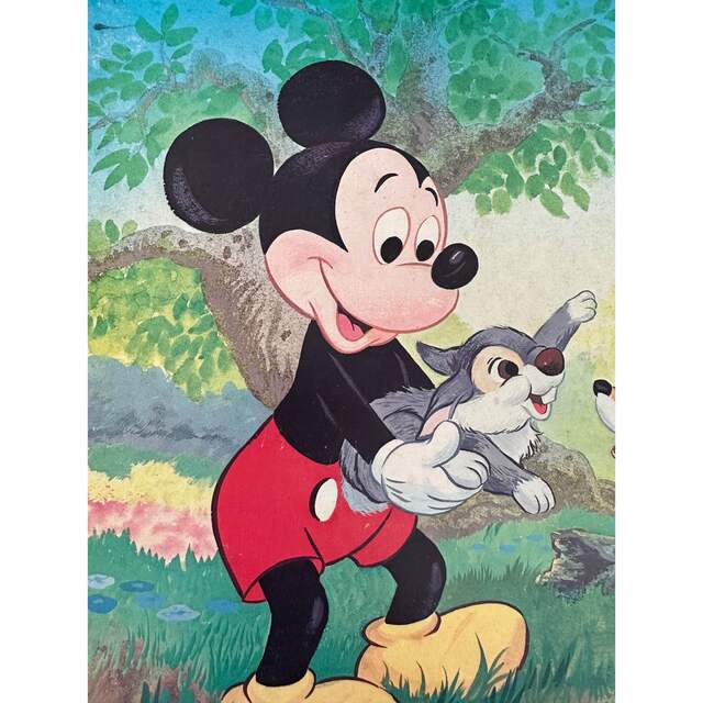 ディズニー ヴィンテージ バンビ木製アンティーク あちゃちゅむ