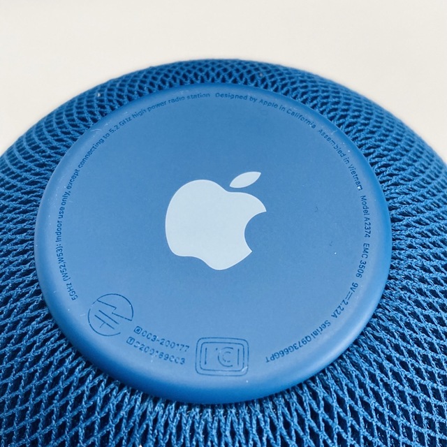 Apple - Apple Home Pod mini ブルーの通販 by らくぞう's shop