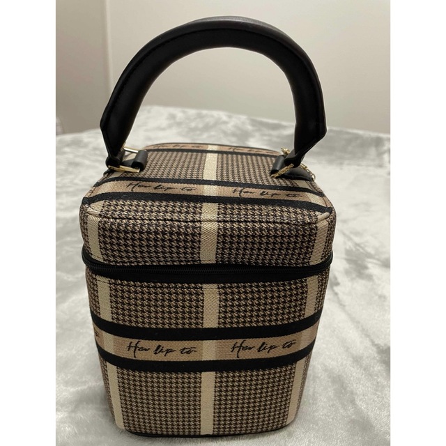 Her lip to - Herlipto ♡ Jacquard Vanity Bag gold ゴールドの通販
