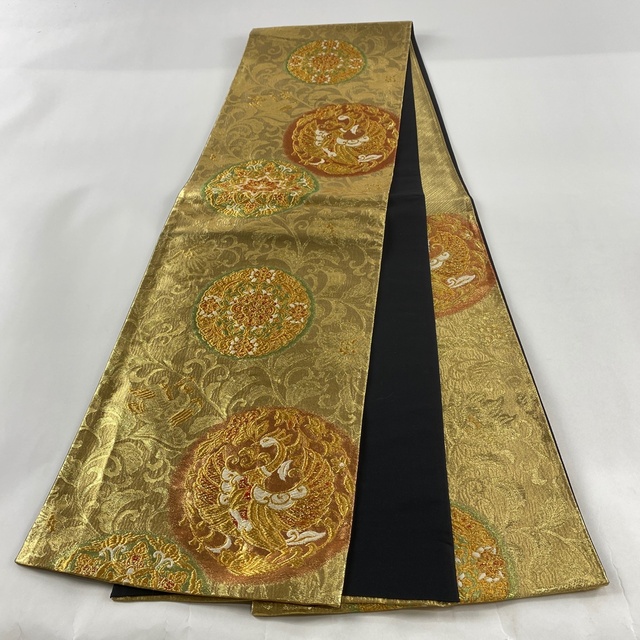 袋帯 美品 秀品 六通 正絹 袋帯 美品 袋帯 美品 秀品