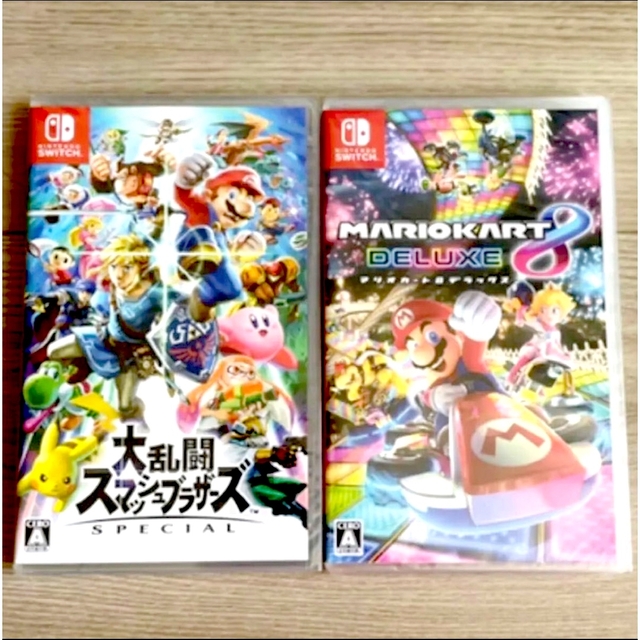 Nintendo Switch - 大乱闘スマッシュブラザーズ マリオカート8 switch