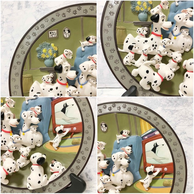 101匹わんちゃん 15000枚限定 レリーフプレート 101匹わんちゃん