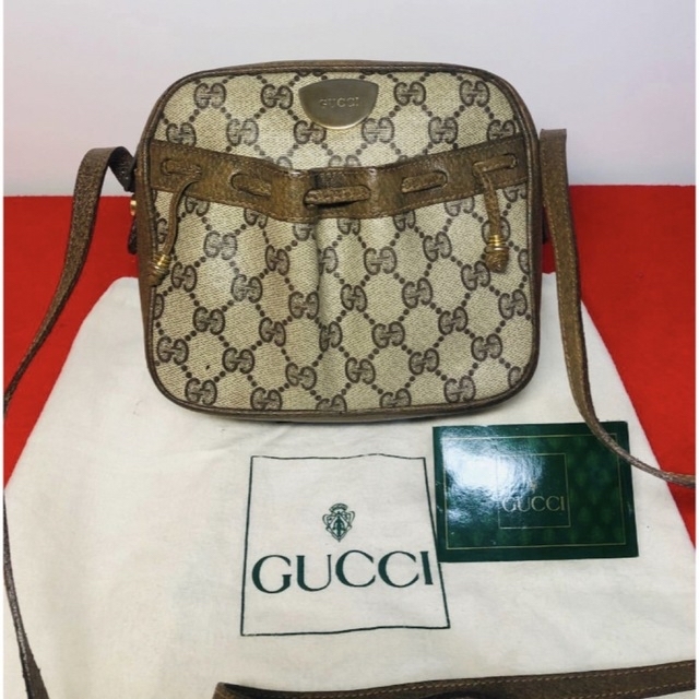 GUCCI - 【美品】GUCCI オールドグッチ Vintage ショルダーバッグ の