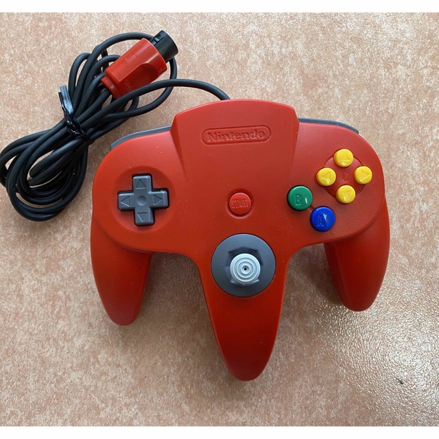 NINTENDO 64 - ニンテンドー64 コントローラー レッドの通販 by