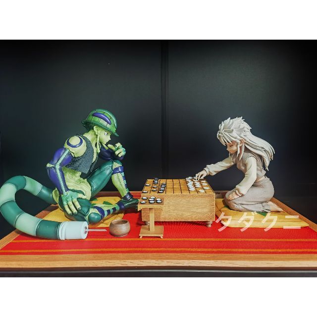 HUNTER×HUNTER メルエム コムギ 軍儀 ガレージキット フィギュアの通販
