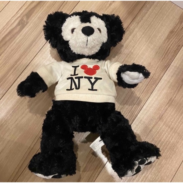 ダッフィー - 海外限定 黒 ブラックダッフィー ぬいぐるみ WDW NYC