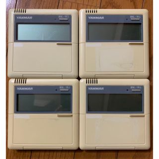 YA-MAN - YANMAR ヤンマー 業務用エアコンリモコン 4VA08739-1B 4個の