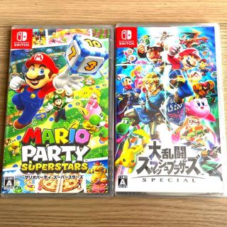 Nintendo Switch - Nintendo Switch マリオパーティ スマブラの通販 by
