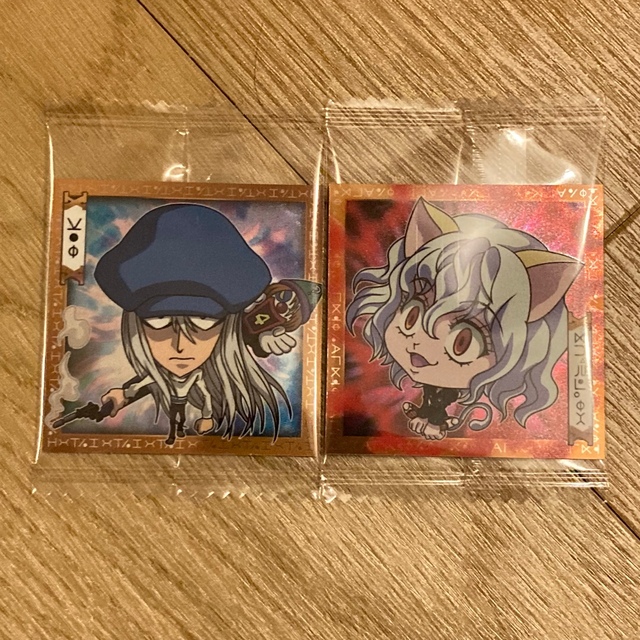 HUNTER×HUNTER シール ウエハース ハンターハンター カイト ピトーの