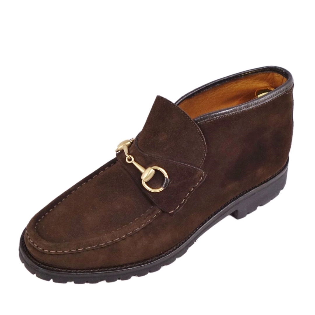 GUCCI - Vintage グッチ GUCCI ブーツ チャッカブーツ ホースビット