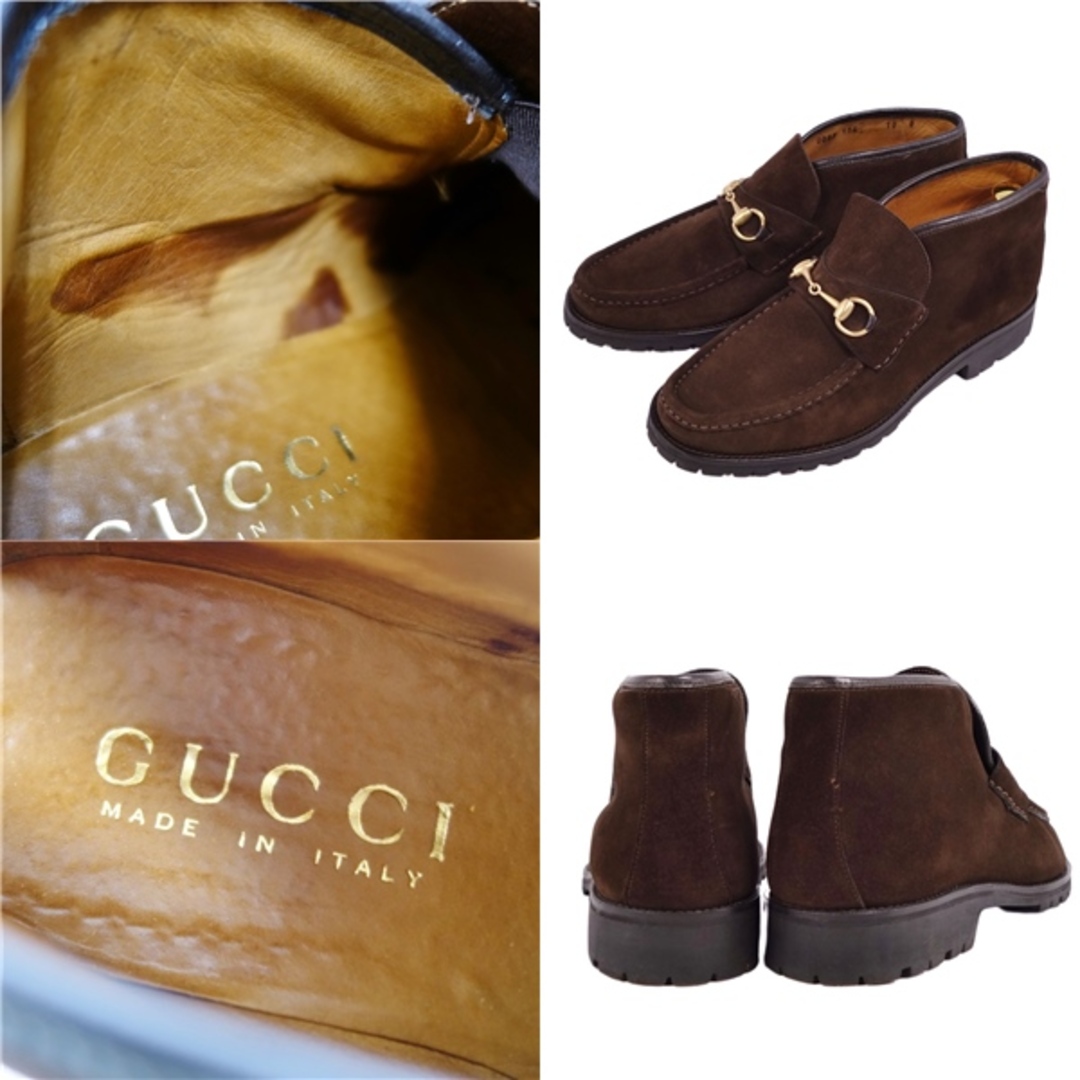 GUCCI - Vintage グッチ GUCCI ブーツ チャッカブーツ ホースビット