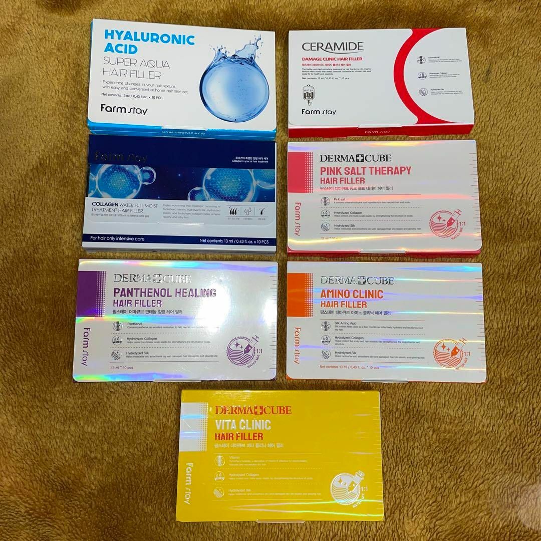 ファームステイ ヘアエッセンス01〜07 ヘアパック ヘアフィラー ヘア