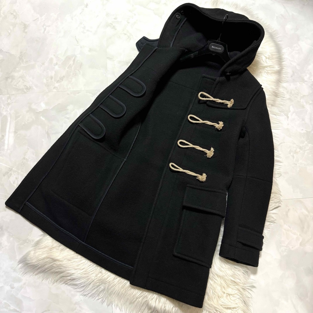 BALMAIN - 本物 コレクションモデル バルマンオム メルトン ダッフル