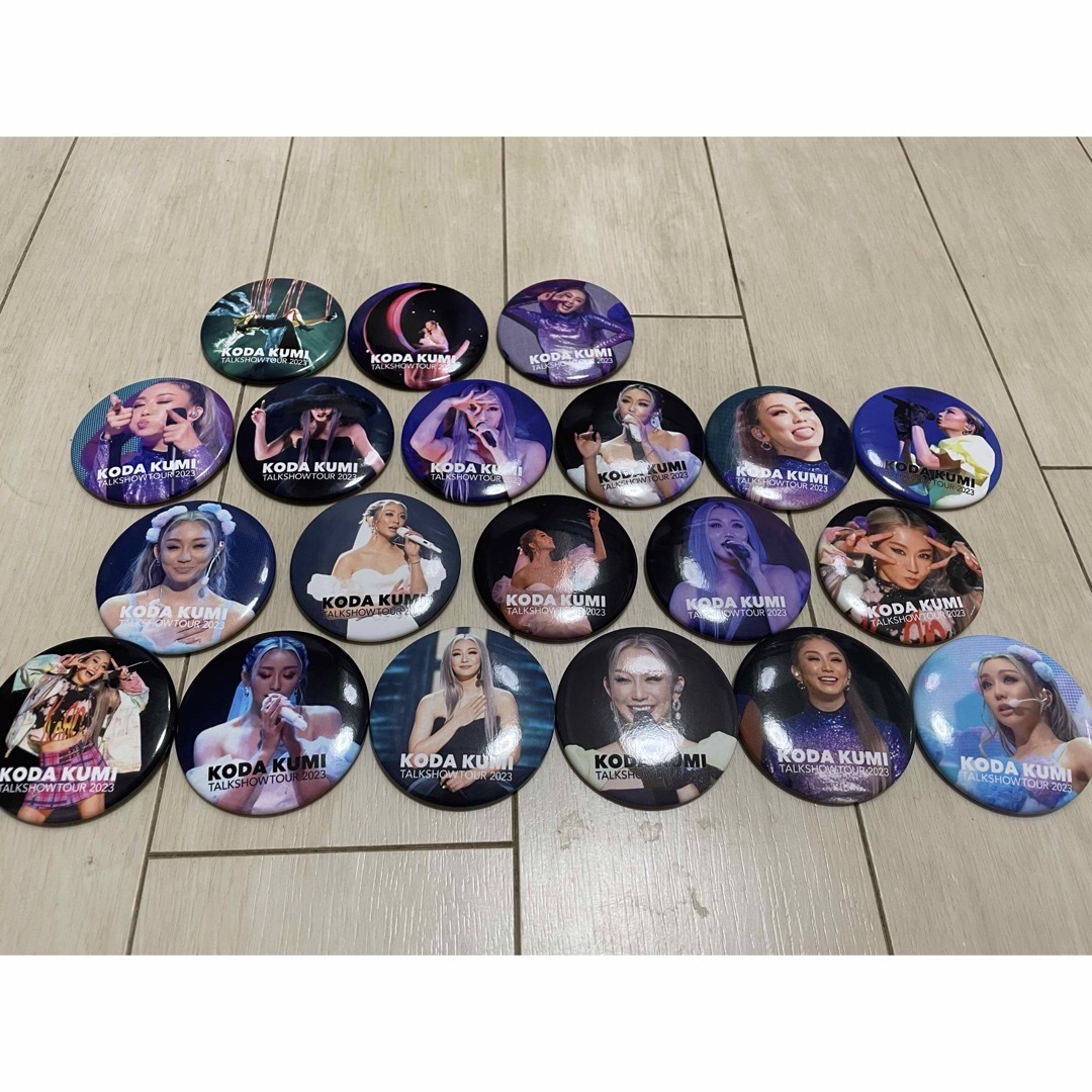 倖田來未 缶バッジ コンプセットの通販 by K93's shop｜ラクマ