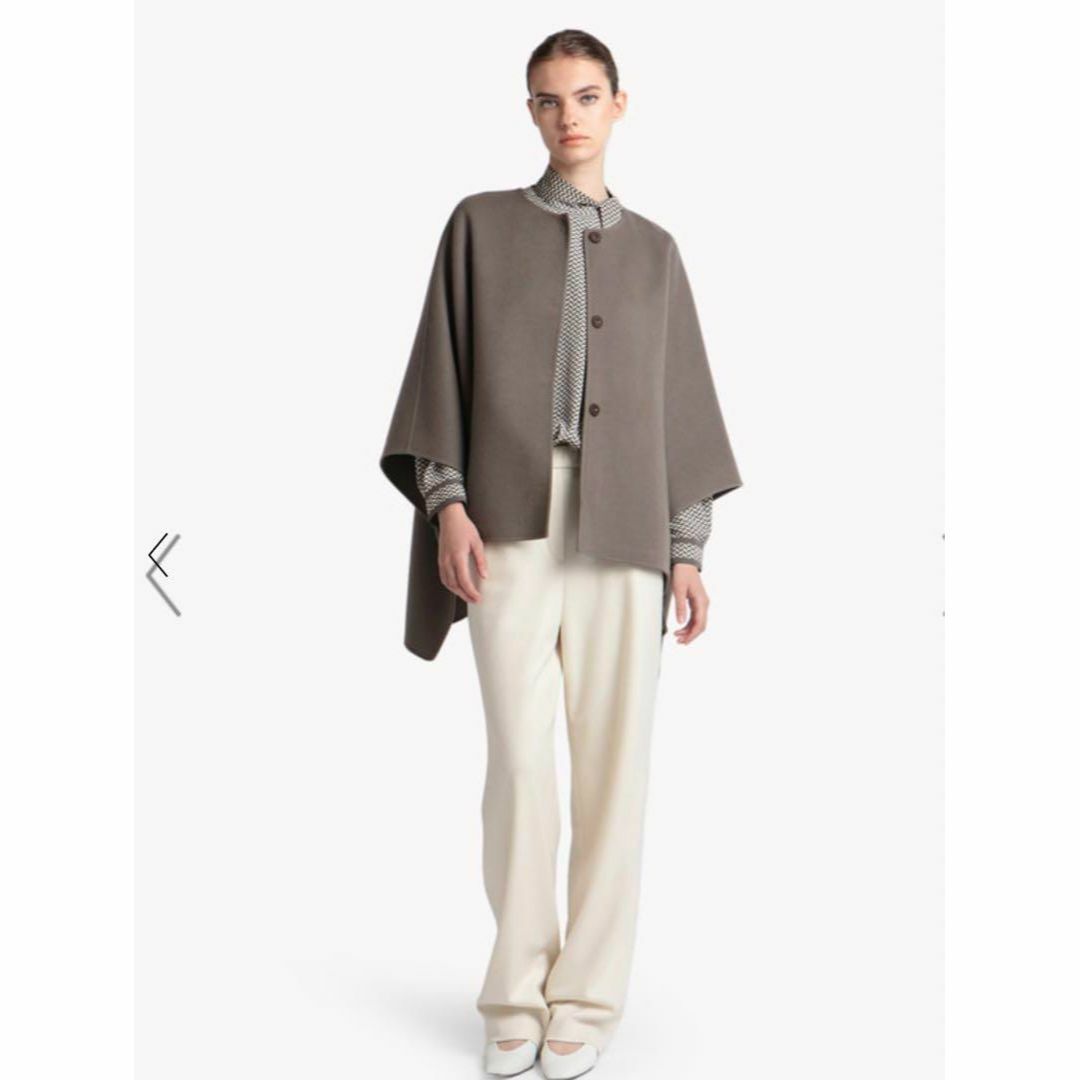 Theory luxe - theory luxe 22AW ポンチョコートケープ ブラウンの通販