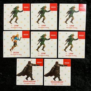 任天堂 チェックインステッカー「ゼルダの伝説」3種類8枚セットの通販