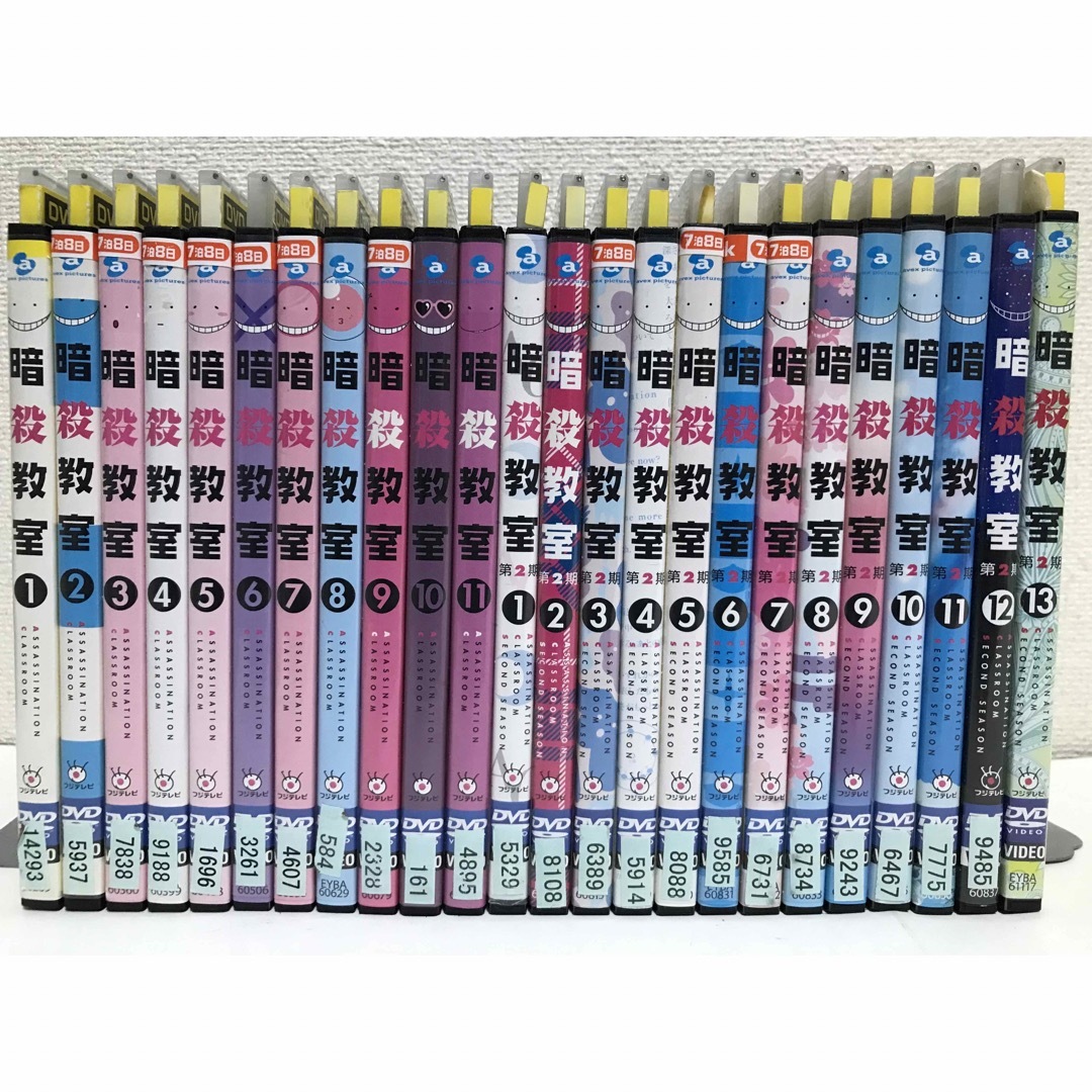 暗殺教室 DVD 全11巻 全巻セット 全巻セットDVD▽暗殺教室(25枚セット