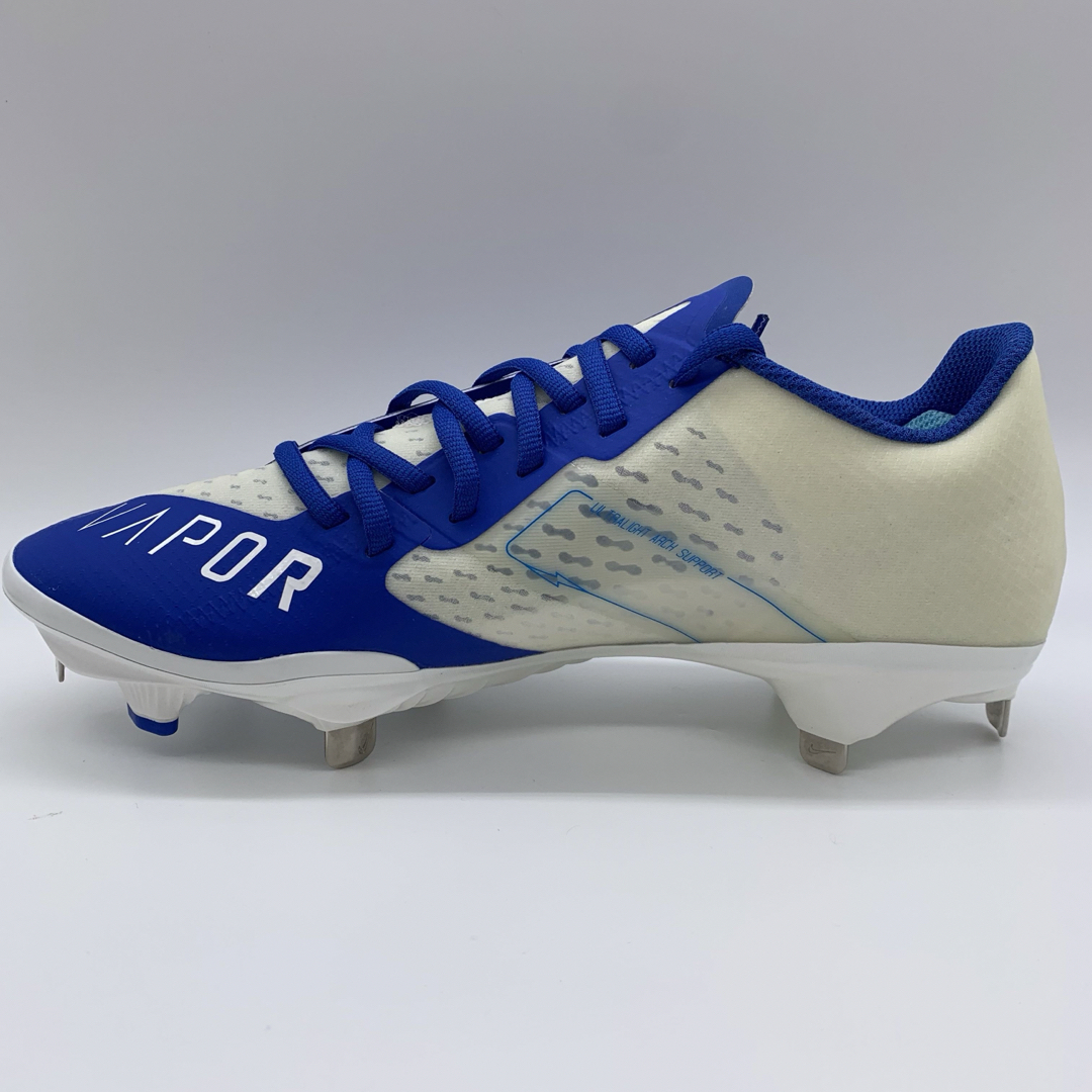 NIKE - NIKE 野球 スパイク 青 ブルー 金具 ポイント 軽量 25.5㎝の