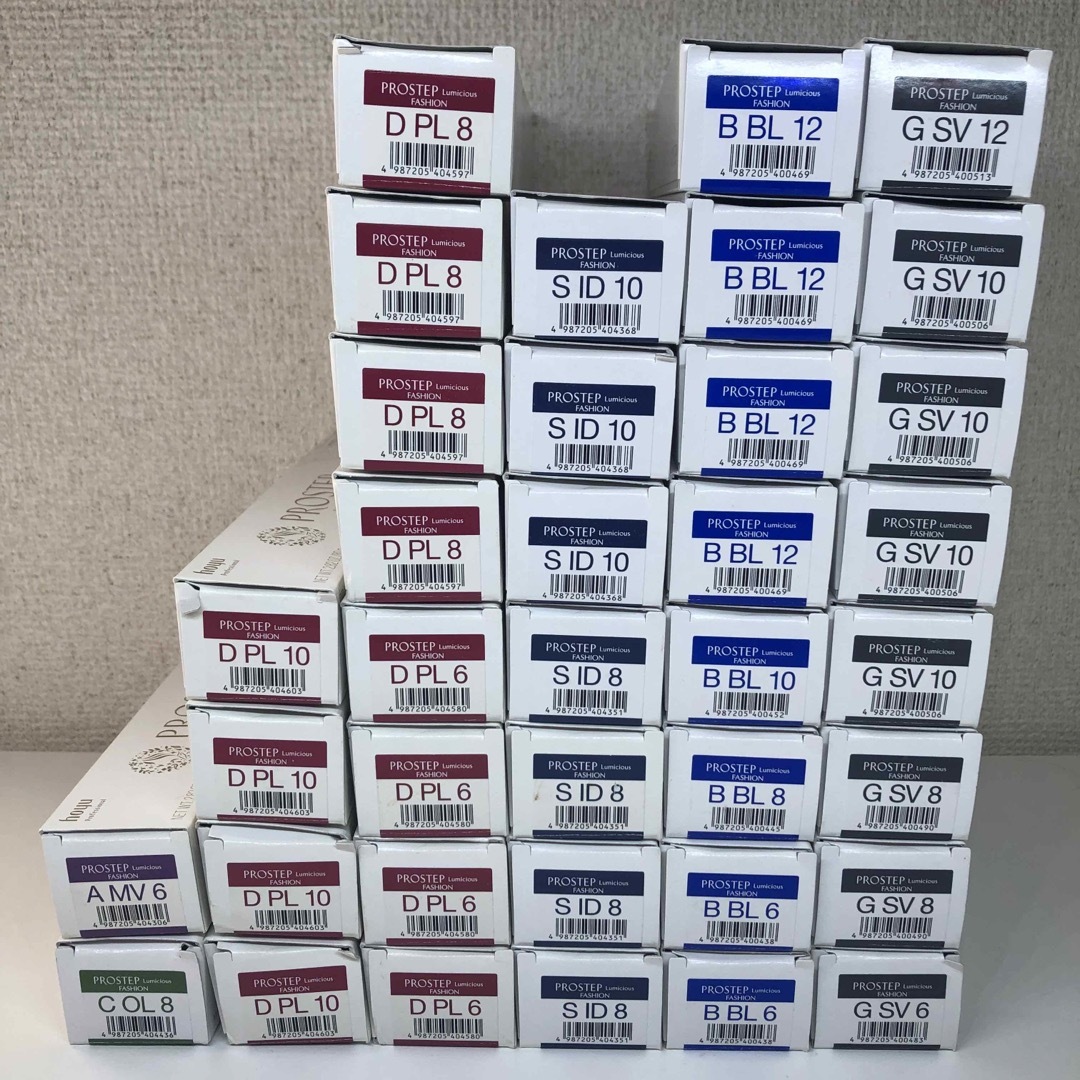 プロステップ ホーユー カラー剤の通販 by KAZ's shop｜ラクマ