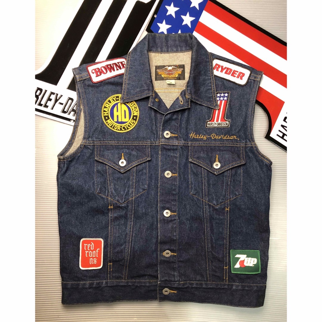 Harley Davidson - 【稀少モデル！大型刺繍！入手困難】ハーレー