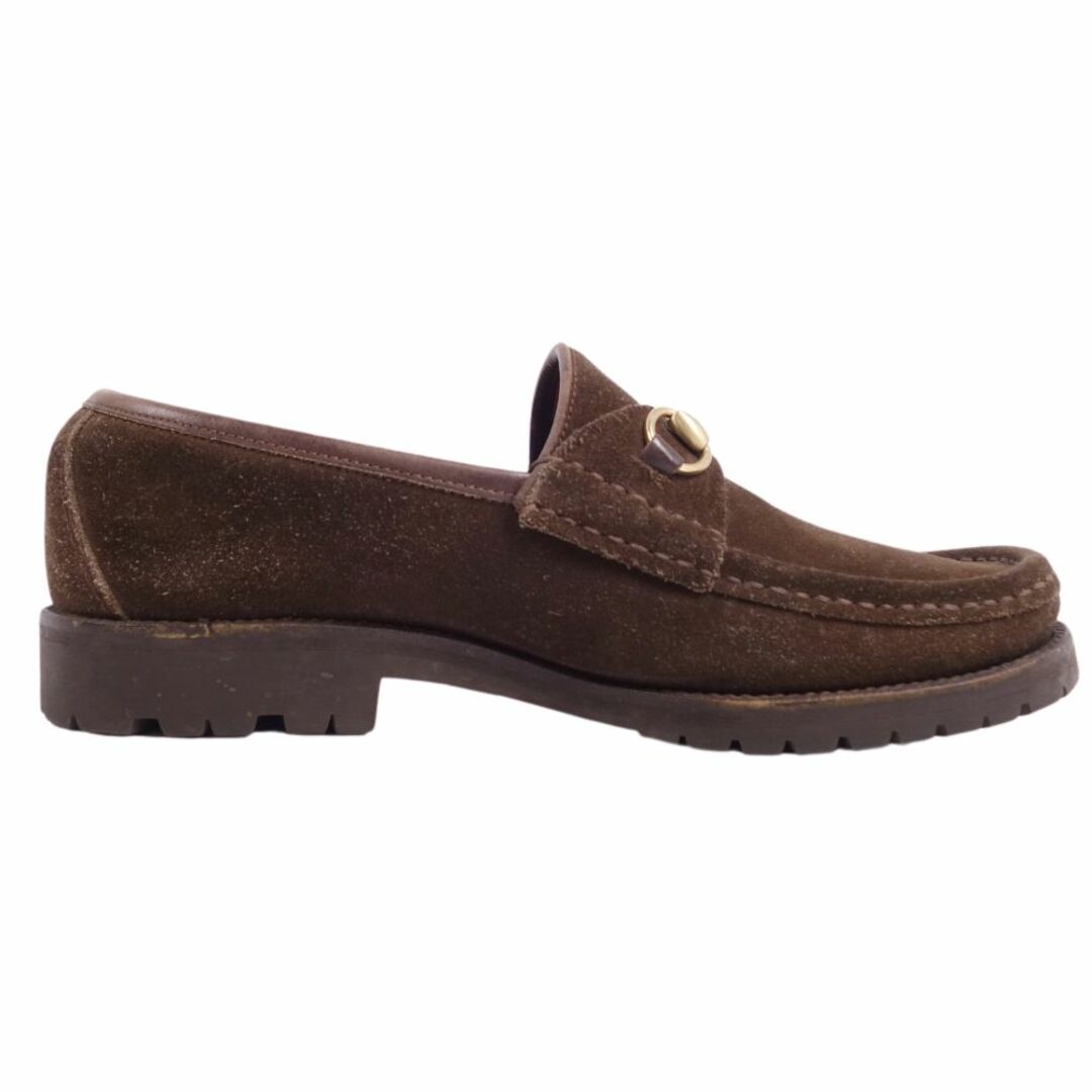GUCCI - グッチ GUCCI ローファー モカシン ホースビット スウェード