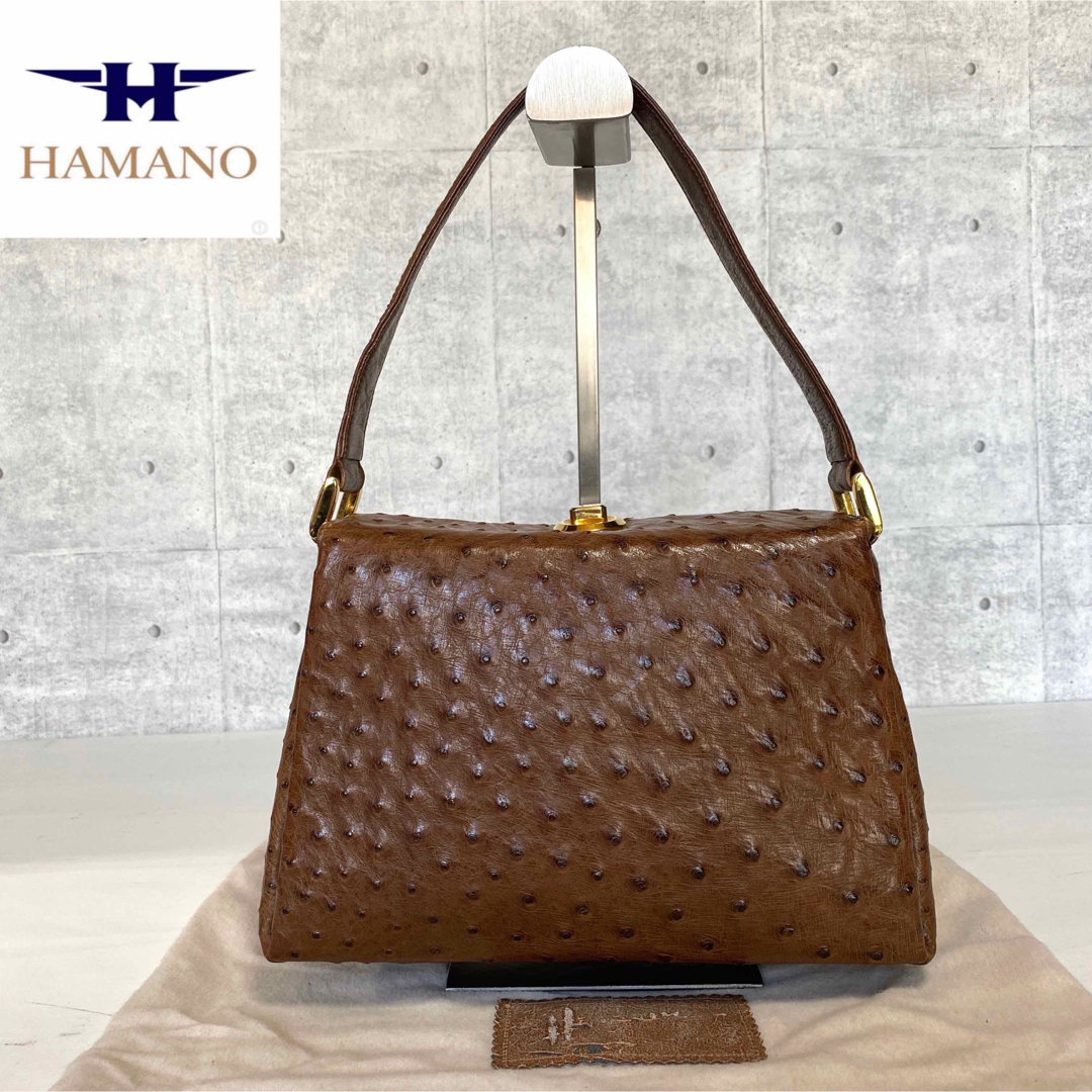 濱野皮革工藝/HAMANO - 良品 HAMANO 濱野皮革工藝 オーストリッチ